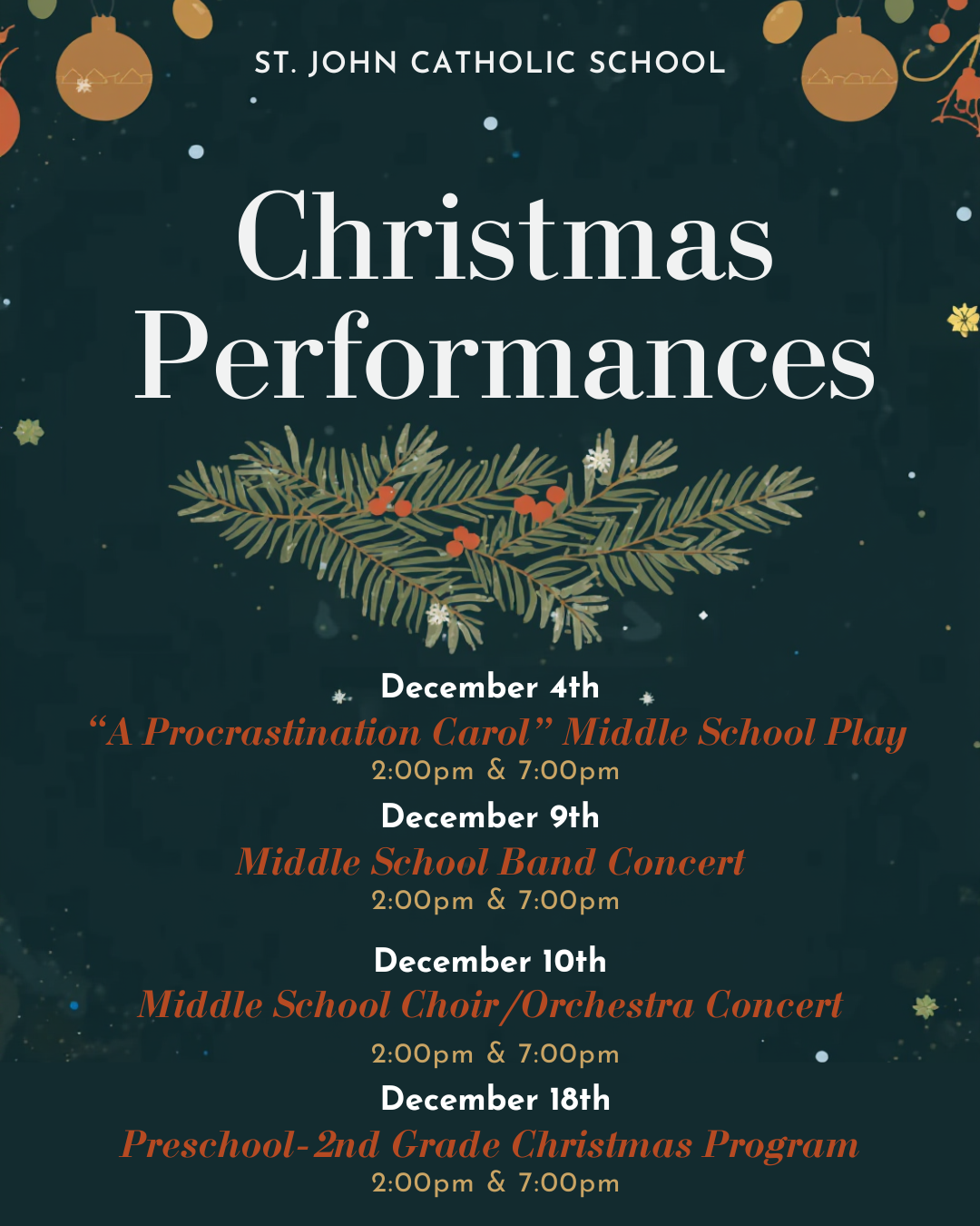 Featured image for “2025 Christmas Performances”