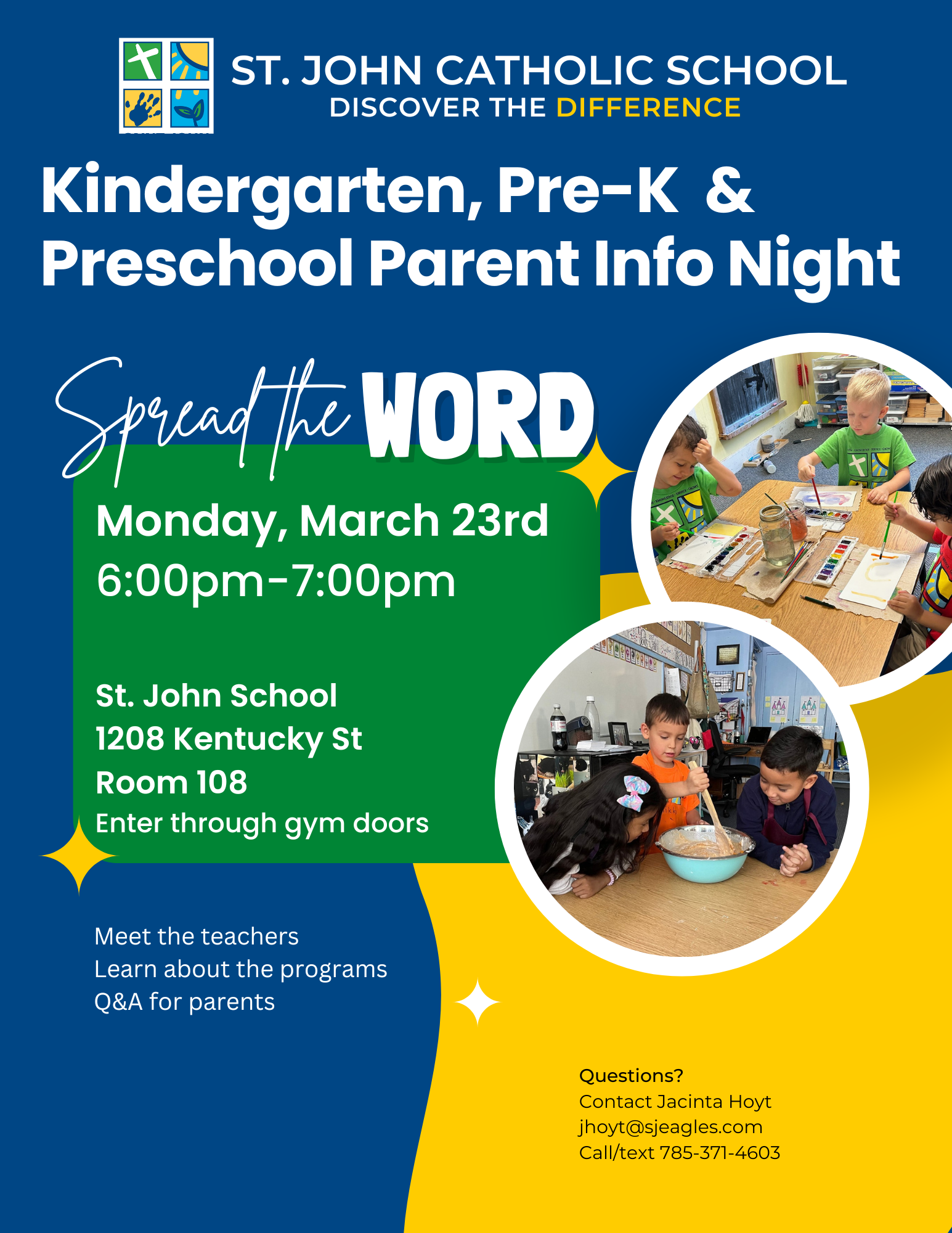 Featured image for “Kindergarten & Preschool Parent Info Night”